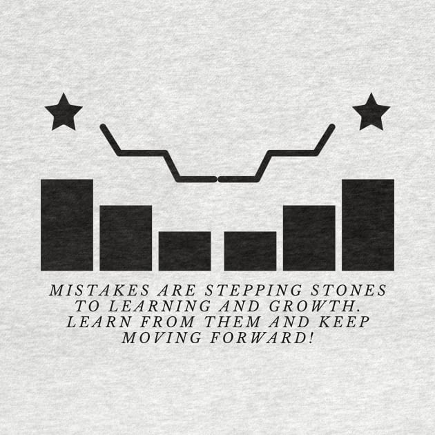 Mistakes are stepping stones to learning and growth. Learn from them and keep moving forward! by Clean P